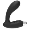 Rechargeable prostate massager Addicted Toys – medical silicone black – overview
