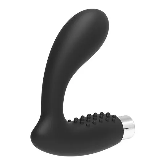 Vibratore prostatico ricaricabile Addicted Toys – silicone medicale nero – vista generale
