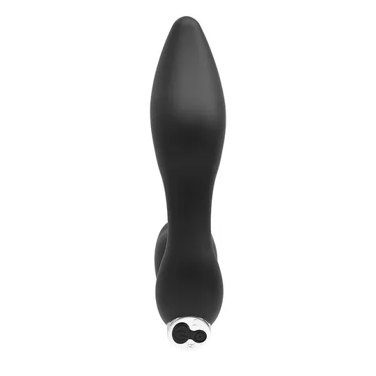 Vibreur prostatique rechargeable Addicted Toys noir ergonomique pour stimulation masculine