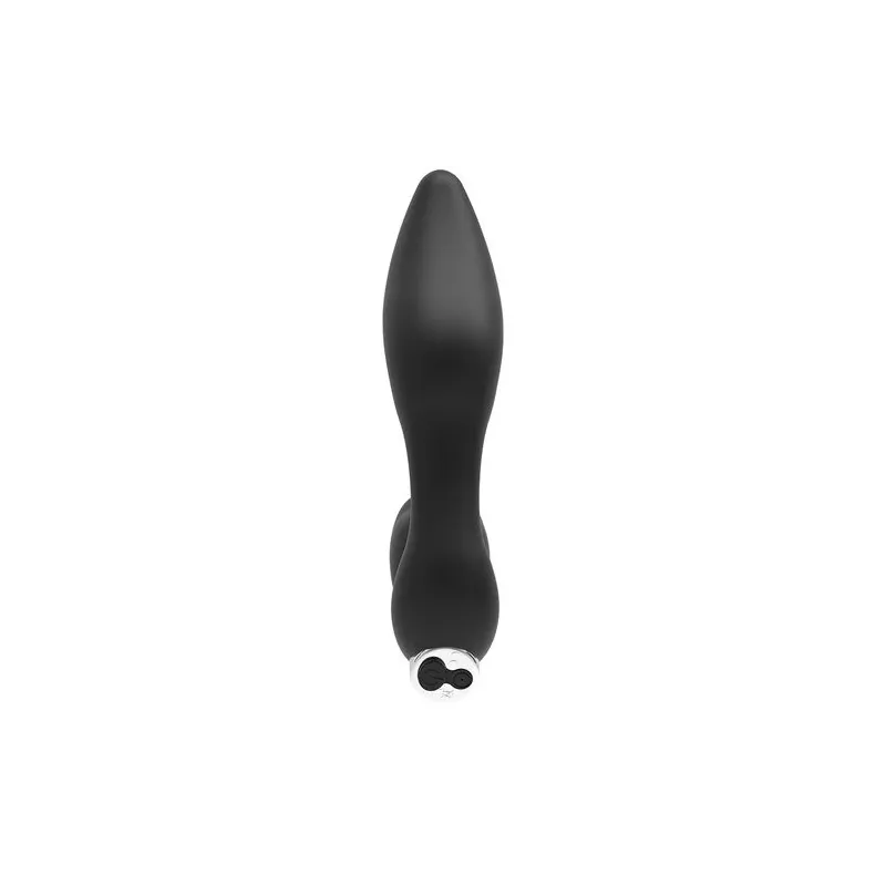 Rechargeable prostate massager Addicted Toys black ergonomic design for prostate stimulation