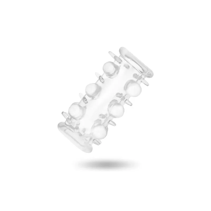 Manicotto pene trasparente Addicted Toys D-222071 allungamento pene spessore piacere