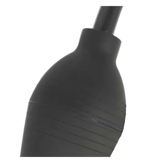 TPR Einlaufball schwarz Addicted Toys, Squeeze-Reinigung für Intimhygiene, ergonomisch