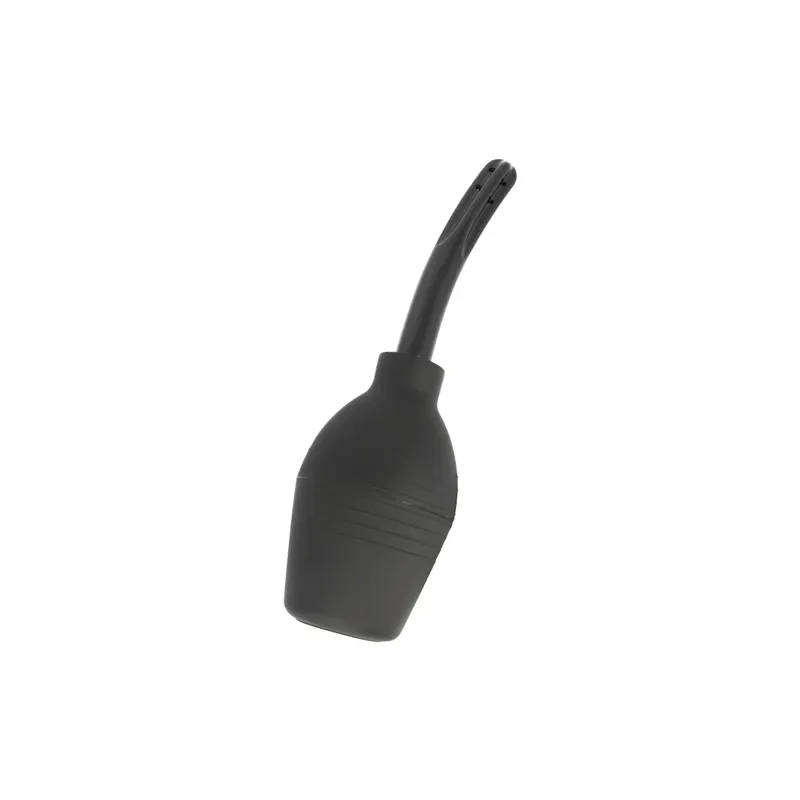 TPR Einlaufball schwarz Addicted Toys, Squeeze-Reinigung für Intimhygiene, ergonomisch