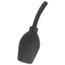 Pera clistere TPR nera Addicted Toys, pulizia squeeze per igiene intima, ergonomica