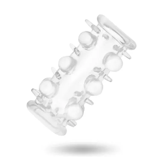 Transparent penis sleeve Addicted Toys D-222071 cock extender thickness pleasure