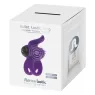 Anello vibrante viola Bullet Lastic Adrien Lastic con stimolatore clitorideo a forma di lingua per coppie
