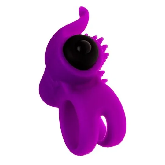 Anneau vibrant Bullet Lastic violet Adrien Lastic – stimulateur clitoridien en forme de langue pour couple