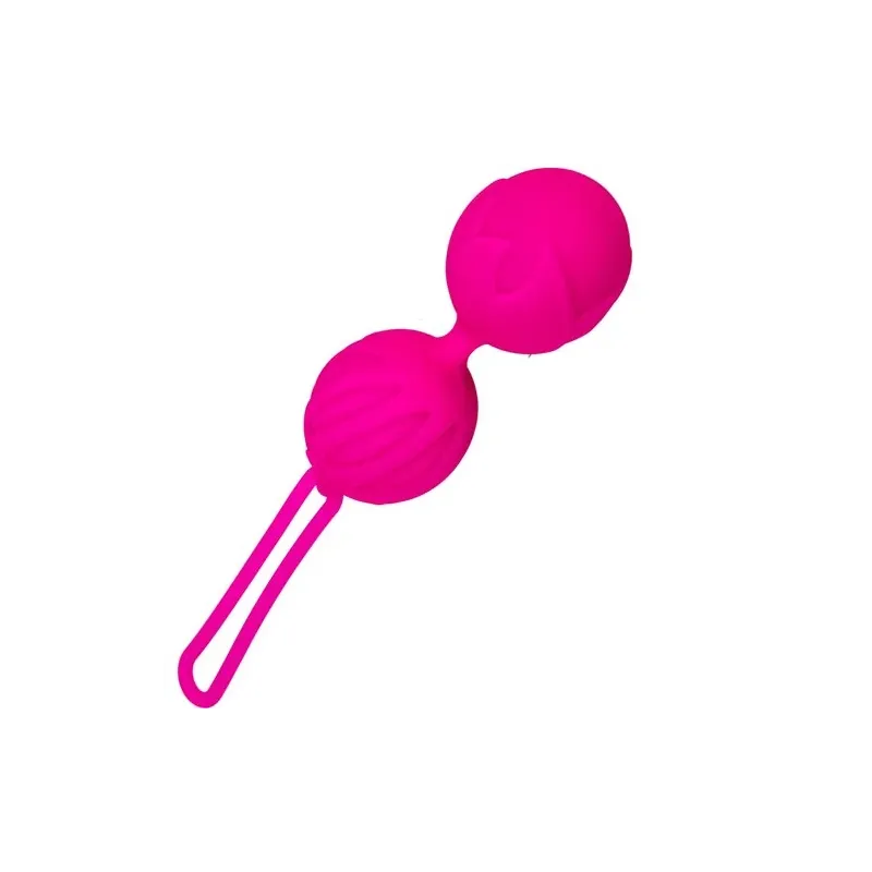 Palle Geisha Adrien Lastic silicone fucsia taglia S - due sfere per esercizi pavimento pelvico