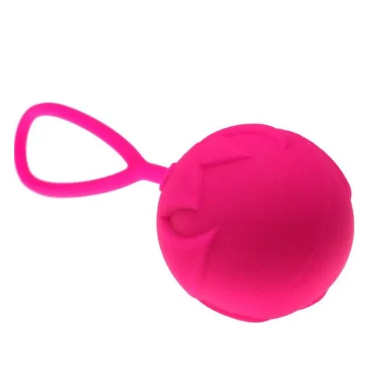 Palla geisha in silicone rosa Mia di Adrien Lastic – tonificante pelvico per principianti, palla per pavimento pelvico