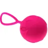 Pink silicone geisha ball Mia by Adrien Lastic – pelvic floor toner for beginners, kegel exercise ball