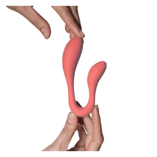 vibratore coppia rosa doppia stimolazione Adrien Lastic Couple Secrets II – ricaricabile app