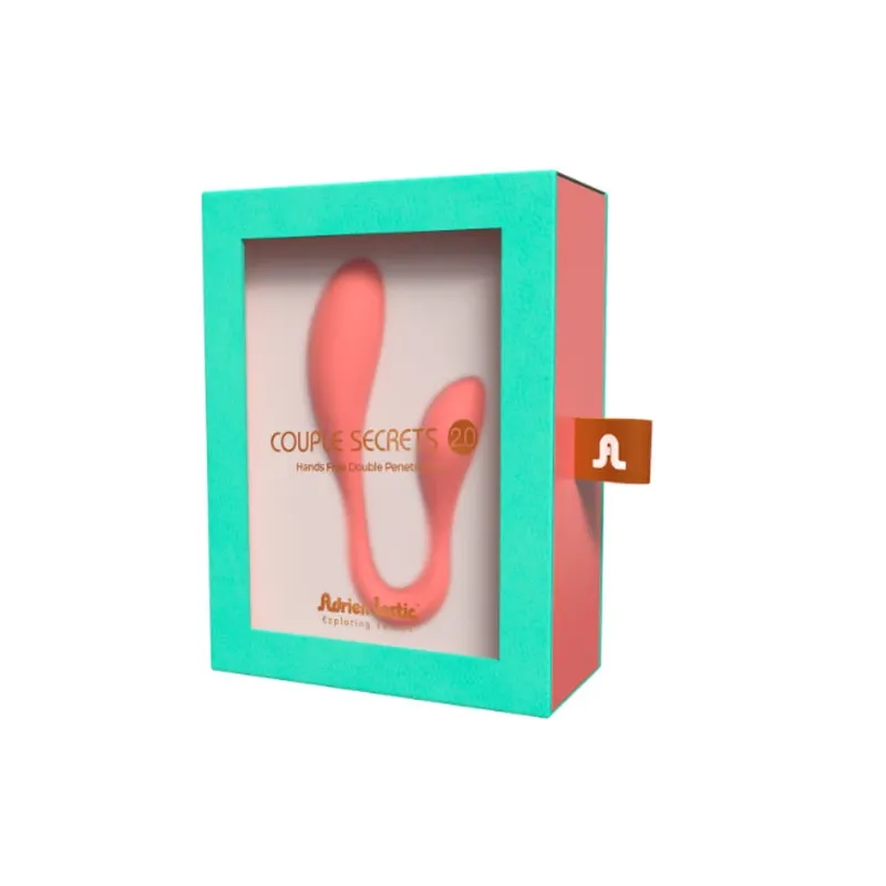 rose couple vibrator dual stimulation Adrien Lastic Couple Secrets II – rechargeable app controlled