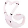 Vibromasseur double stimulation rose Adrien Lastic rechargeable USB application