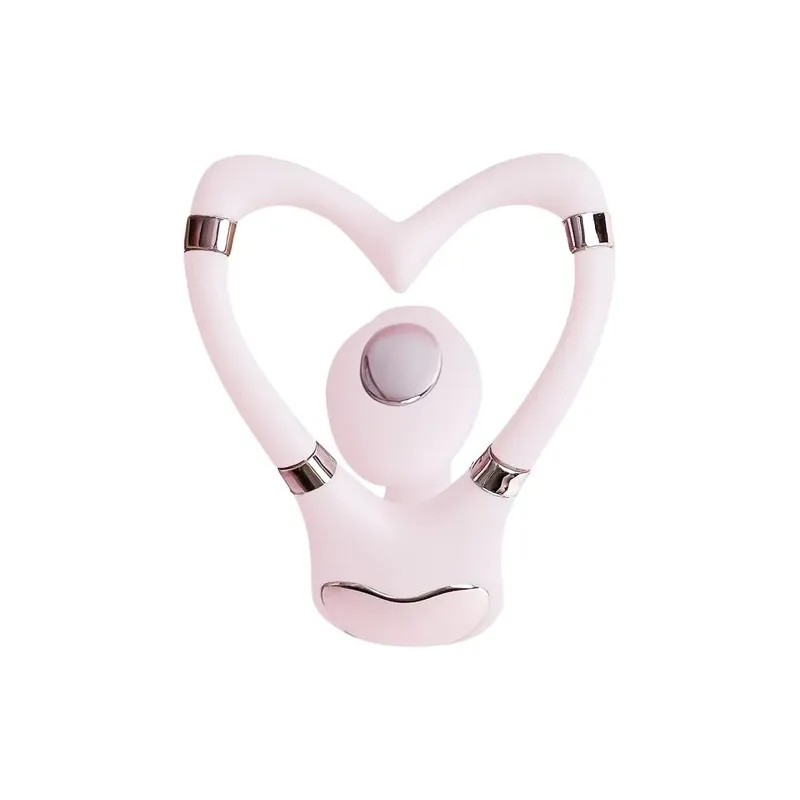 Vibrador doble estimulación rosa Adrien Lastic recargable USB control app