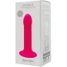 Gode Hitsens 2 double densité Silexpan rose Adrien Lastic avec ventouse thermo-réactif