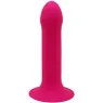 Dildo Hitsens 2 doppelte Dichte Silexpan rosa von Adrien Lastic mit Saugfuß thermoreaktiv