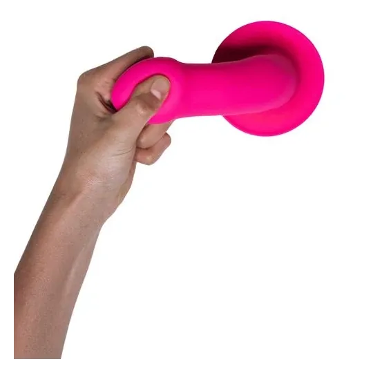 Gode Hitsens 2 double densité Silexpan rose Adrien Lastic avec ventouse thermo-réactif