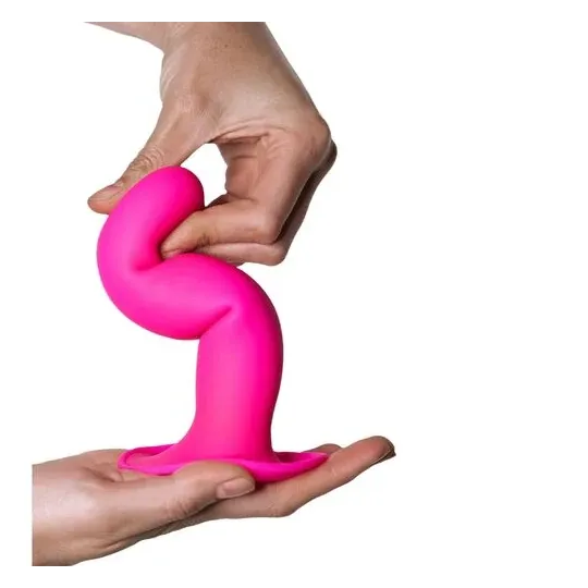 Consolador Adrien Lastic Hitsens 4 doble densidad fucsia vista general" }, { "fr": "Gode Adrien Lastic Hitsens 4 fuchsia avec ve