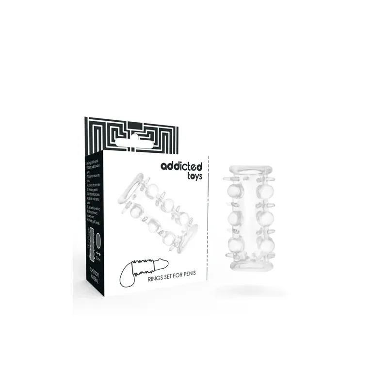 Manguito pene transparente Addicted Toys D-222071 alargador pene grosor placer" } }, { "id_image": 225, "alts": { "fr": "Emballa