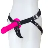 Verstellbarer Denim-Strap-on-Harnisch von Adrien Lastic - Gesamtansicht