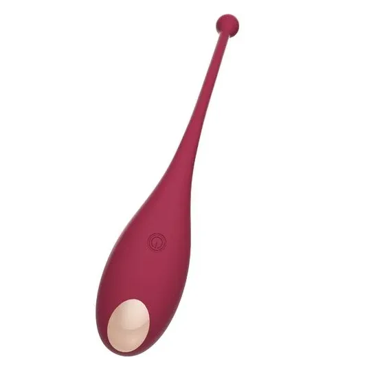 Confezione del succhiatore clitorideo e uovo vibrante rosso Adrien Lastic Inspiration - vista d'insieme