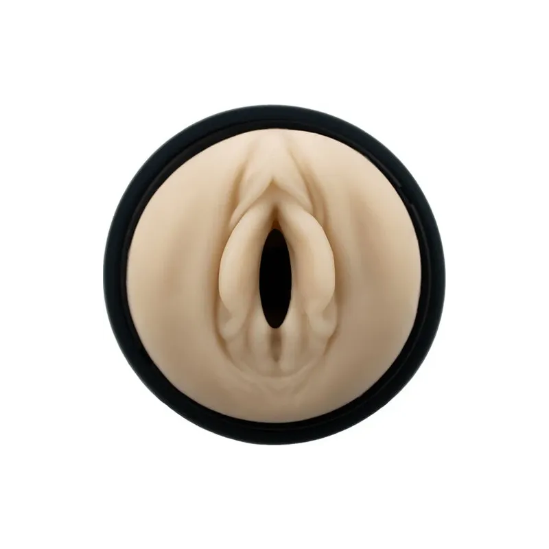 Realistic flexible male masturbator Adrien Lastic in skin tone silicone, 19 cm length for intense male pleasure.