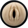 Masturbatore realistico flessibile Adrien Lastic in silicone color pelle, 19 cm di lunghezza per piacere maschile intenso.