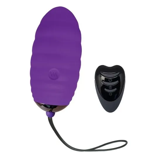 Œuf vibrant ADRIEN LASTIC Ocean Breeze 2.0 violet rechargeable avec télécommande