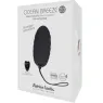 Œuf vibrant télécommandé rechargeable Adrien Lastic noir - vue face