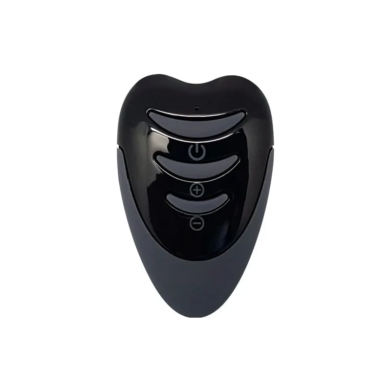 Œuf vibrant télécommandé rechargeable Adrien Lastic noir - vue face