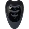 Œuf vibrant télécommandé rechargeable Adrien Lastic noir - vue face