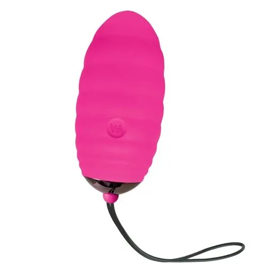 Uovo vibrante ADRIEN LASTIC Ocean Breeze 2.0 rosa ricaricabile telecomando in silicone