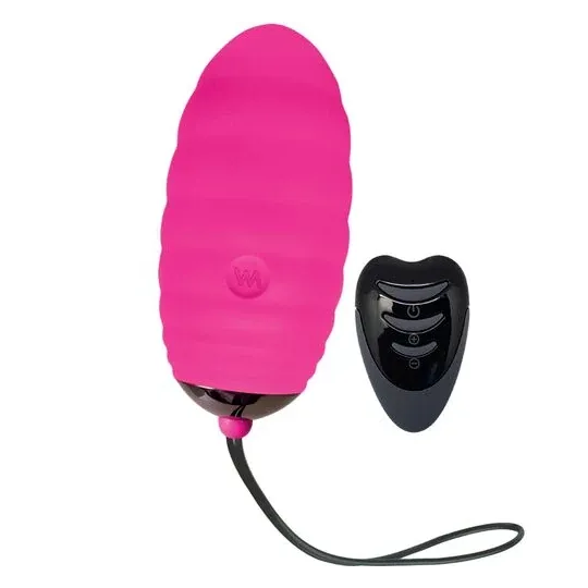 ADRIEN LASTIC Ocean Breeze 2.0 pink rechargeable remote control vibrator egg silicone