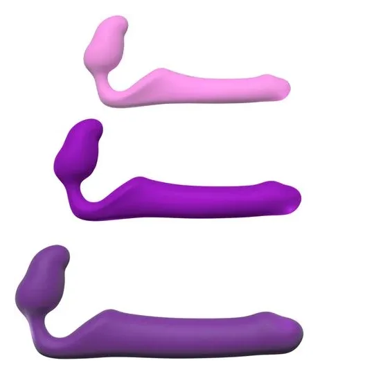 ADRIEN LASTIC Queens – Dildo senza cintura in silicone morbido rosa taglia S – vista principale