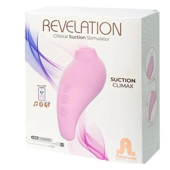 Stimolatore clitorideo connesso Adrien Lastic Revelation rosa – vibratore silenzioso
