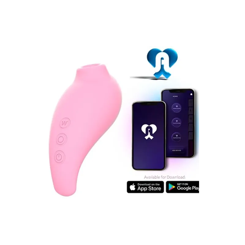 Adrien Lastic Revelation pink app-controlled clitoral stimulator – silicone vibrator