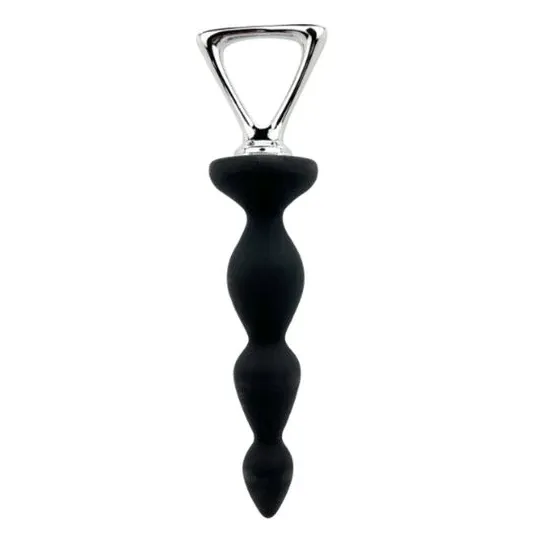 Stimulateur anal Arrow noir en silicone Adrien Lastic - vue d'ensemble imperméable