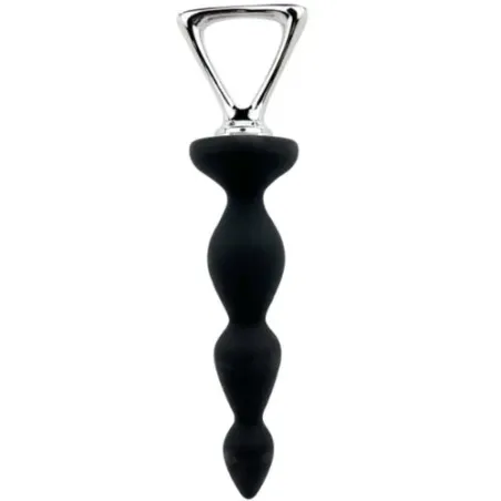 Analstimulator Arrow schwarz Silikon Adrien Lastic - wasserdichtes Design in Gesamtansicht