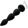 Stimulateur anal Arrow noir en silicone Adrien Lastic - vue d'ensemble imperméable