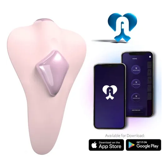 Rose clitoral stimulator Temptation Adrien Lastic with magnetic holder and free app control