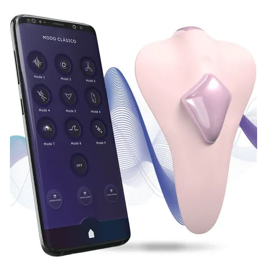 Rose clitoral stimulator Temptation Adrien Lastic with magnetic holder and free app control