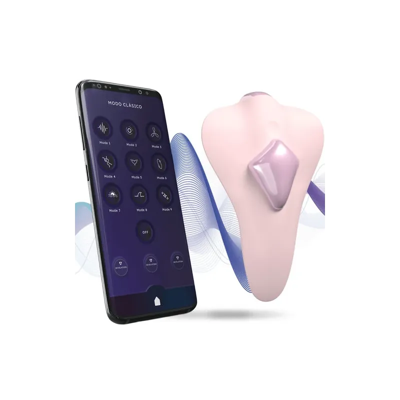 Rose clitoral stimulator Temptation Adrien Lastic with magnetic holder and free app control