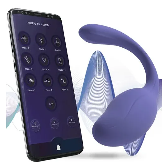 Double stimulateur connecté violet Adrien Lastic Smart Dream 3.0 avec télécommande et application gratuite pour point G et clito