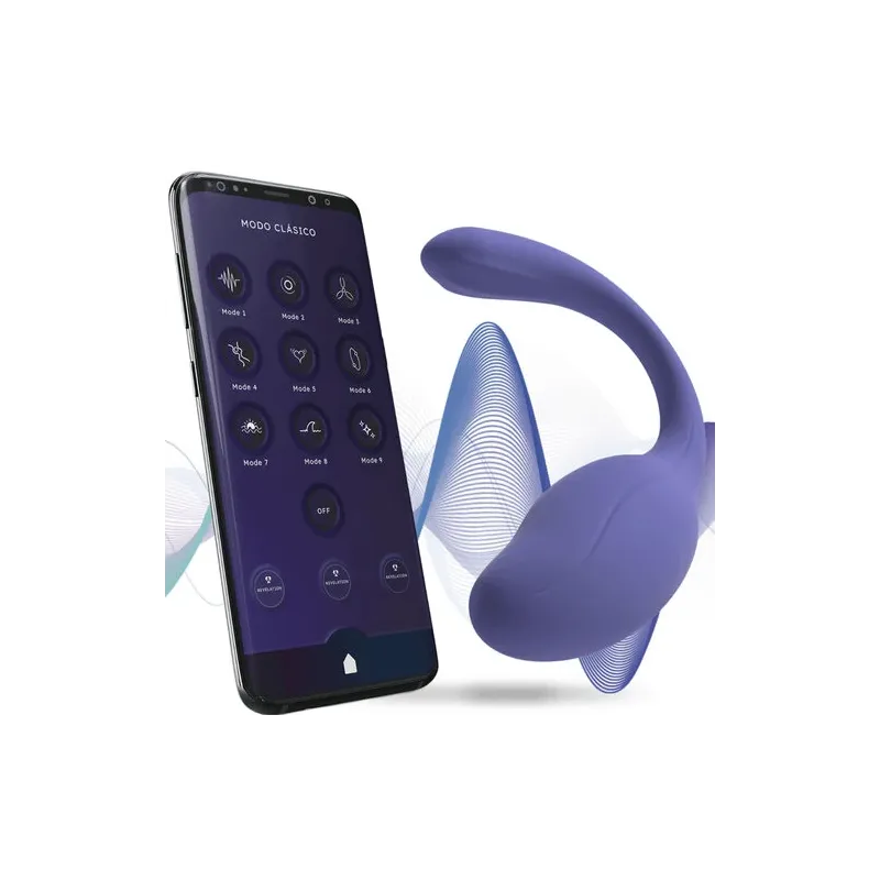 Double stimulateur connecté violet Adrien Lastic Smart Dream 3.0 avec télécommande et application gratuite pour point G et clito