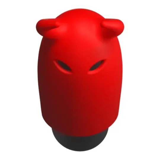 Vue d'ensemble du vibromasseur de poche Adrien Lastic Devol en silicone doux avec 10 modes