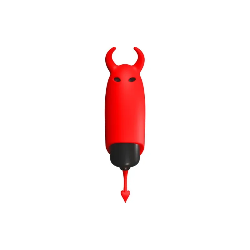 Vue d'ensemble du vibromasseur de poche Adrien Lastic Devol en silicone doux avec 10 modes