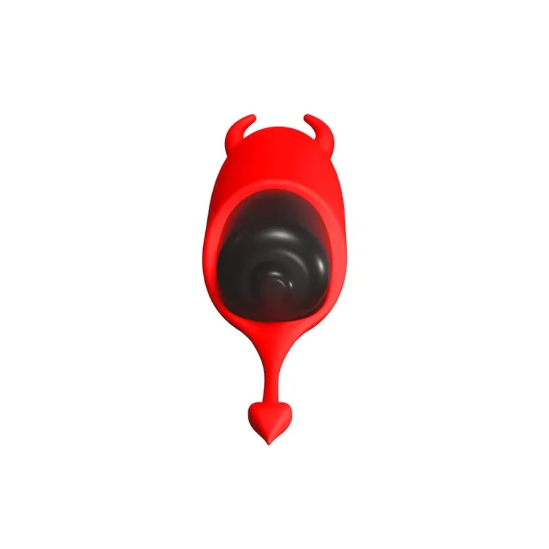 Vue d'ensemble du vibromasseur de poche Adrien Lastic Devol en silicone doux avec 10 modes