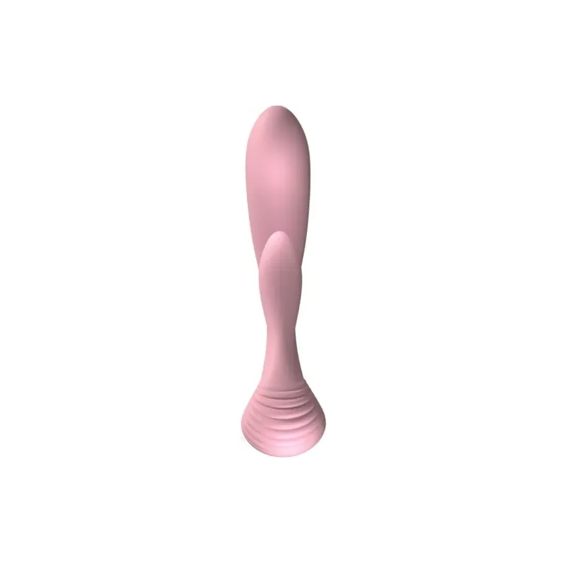 Vibrador rabbit doble estimulación rosa ADRIEN LASTIC G-Wave silicona flexible