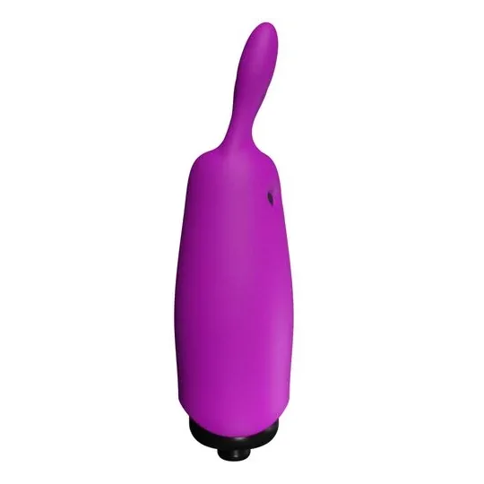Taschenvibrator Hase lila von ADRIEN LASTIC aus Silikon für klitorale Stimulation