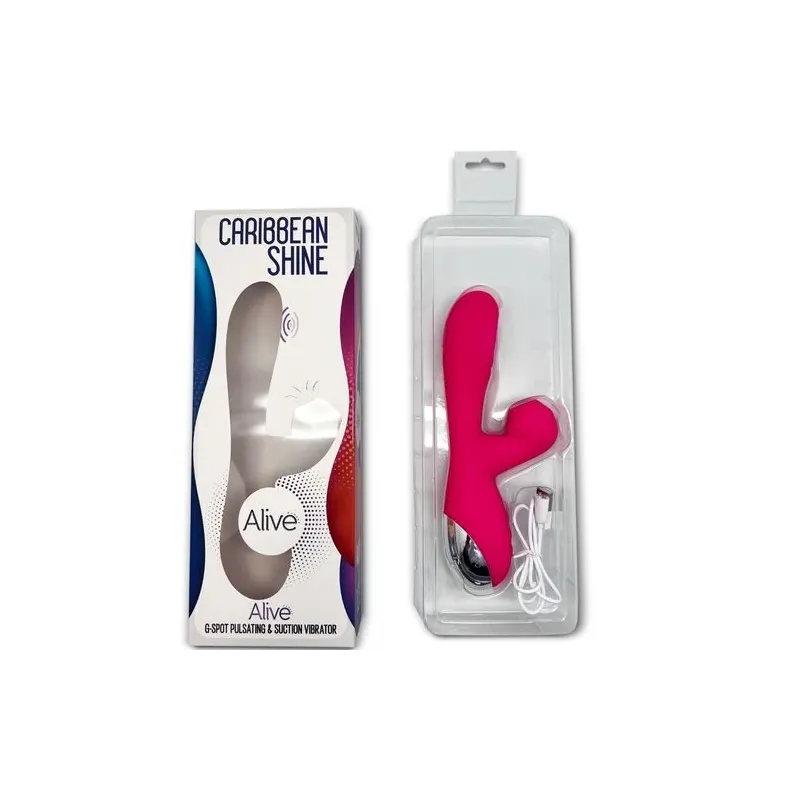 G-Punkt Saugvibrator ALIVE fuchsia Klitorisstimulator Hauptansicht